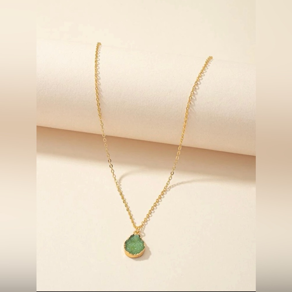 Geometric Pendant Necklace